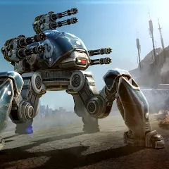 Скачать взломанную War Robots Multiplayer Battles  [МОД Mega Pack] - последняя версия apk на Андроид