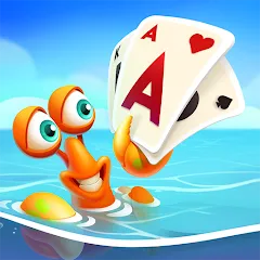 Скачать взлом Undersea Solitaire Tripeaks (Андерси Солитэр Трипикс)  [МОД Меню] - полная версия apk на Андроид