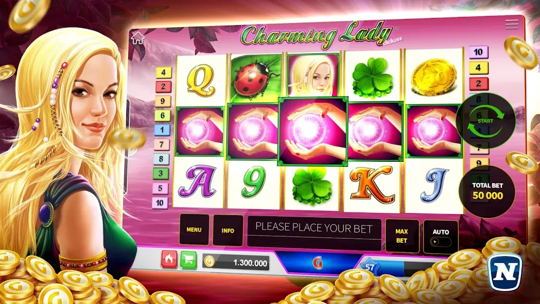 Gaminator Online Casino Slots  [МОД Бесконечные деньги] Screenshot 3