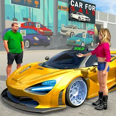 Взлом Car Dealership Car Saler (Драйвинг Скул Сити Кар Геймс)  [МОД Много монет] - последняя версия apk на Андроид