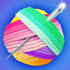 Взлом Cross Stitch Coloring Mandala (Кроссстиль раскрашивание мандала)  [МОД Unlimited Money] - стабильная версия apk на Андроид