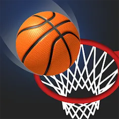 Скачать взлом Dunk Stroke-3D Basketball (Дунк Строк)  [МОД Все открыто] - стабильная версия apk на Андроид