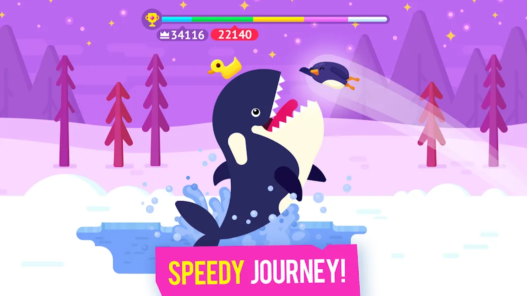 Bouncemasters: Penguin Games (Баунсмастерс)  [МОД Много монет] Screenshot 5