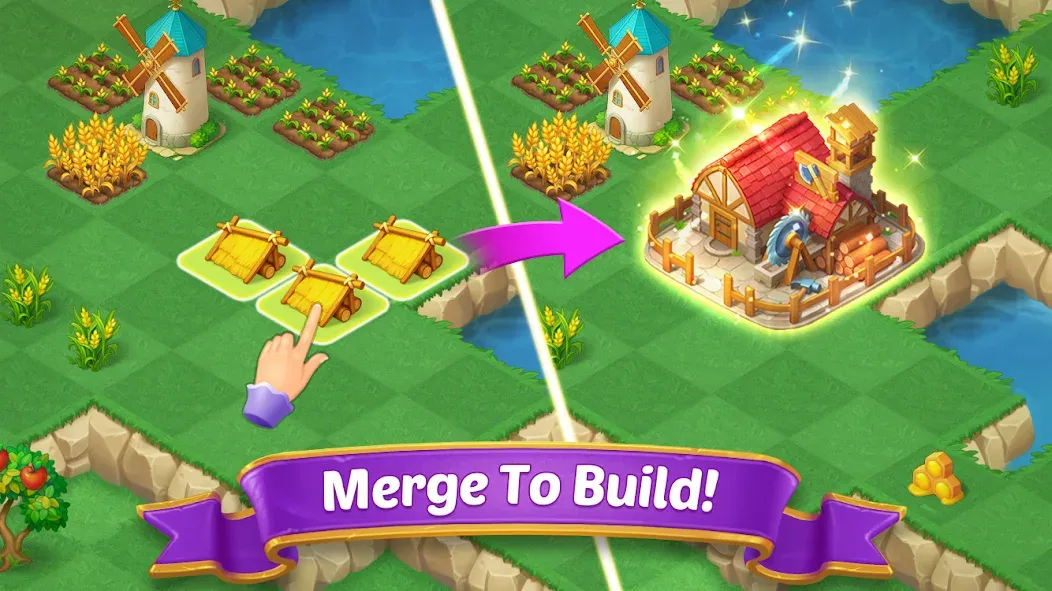 Merge Castle: Match 3 Puzzle (Мердж Кастл)  [МОД Unlocked] Screenshot 3