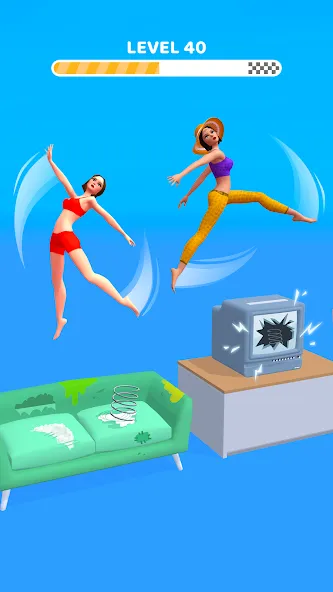 Home Flip: Crazy Jump Master (Хоум Флип)  [МОД Unlimited Money] Screenshot 1