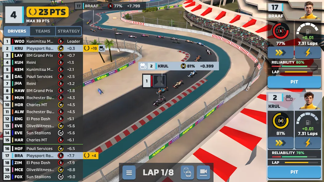 Motorsport Manager Game 2024 (Моторспорт менеджер онлайн 2023)  [МОД Бесконечные монеты] Screenshot 5