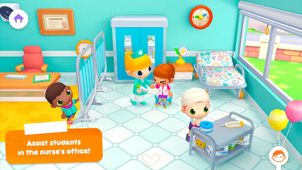 Sunny School Stories (Санны Скул Сториз)  [МОД Много монет] Screenshot 2