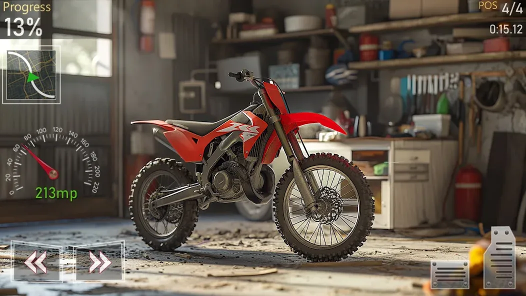 Motocross MX Dirt Bike Games  [МОД Бесконечные деньги] Screenshot 1