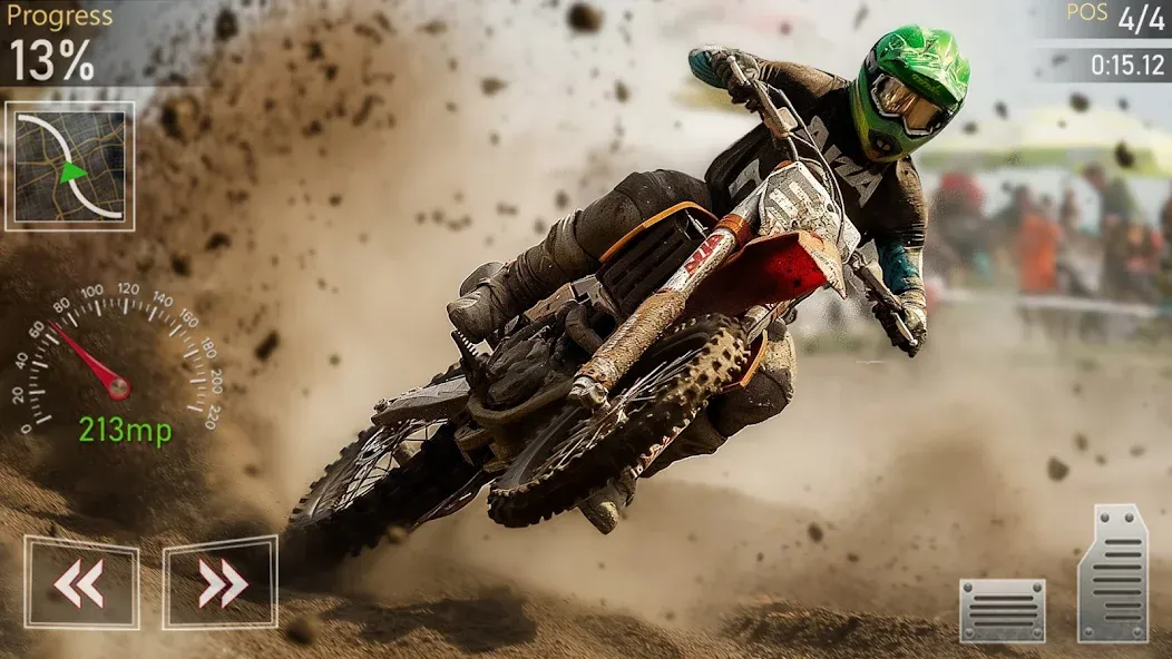 Motocross MX Dirt Bike Games  [МОД Бесконечные деньги] Screenshot 2