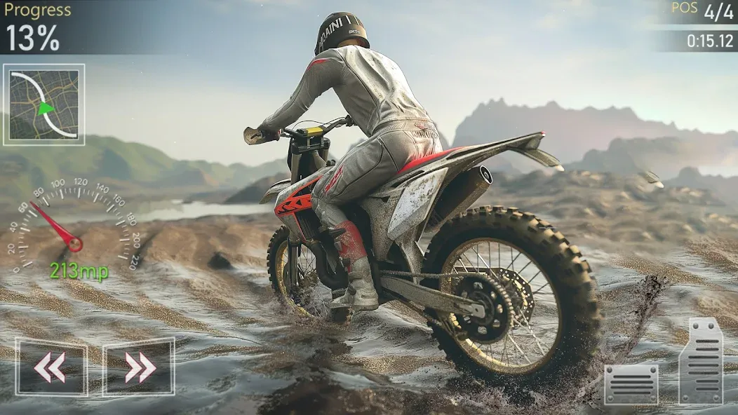 Motocross MX Dirt Bike Games  [МОД Бесконечные деньги] Screenshot 3