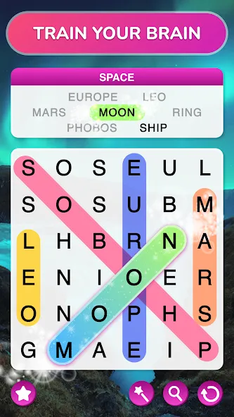 Word Search - Word Puzzle Game  [МОД Меню] Screenshot 2