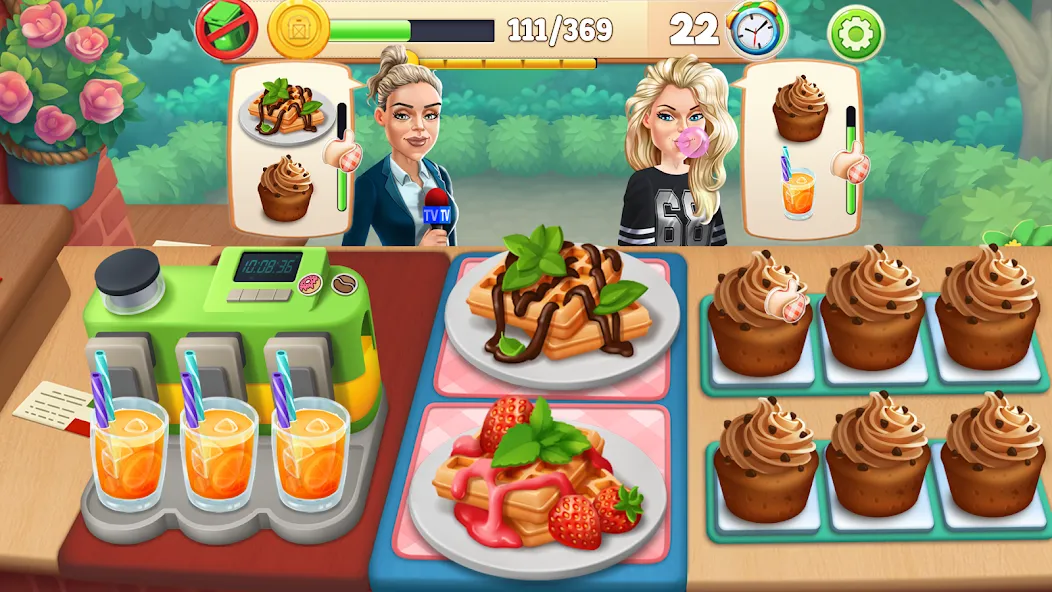 Cooking Market-Restaurant Game  [МОД Много монет] Screenshot 4