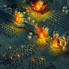 Скачать взломанную Throne Rush  [МОД Бесконечные монеты] - последняя версия apk на Андроид