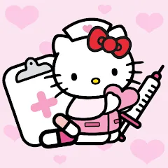 Взлом Hello Kitty: Kids Hospital (Хелло Китти)  [МОД Unlimited Money] - полная версия apk на Андроид