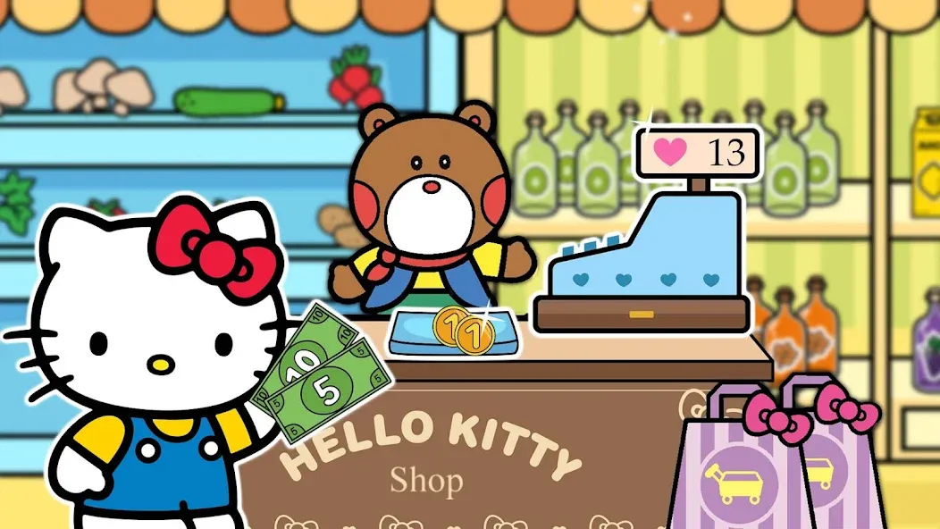 Hello Kitty: Kids Supermarket (Хеллоу Китти)  [МОД Mega Pack] Screenshot 3