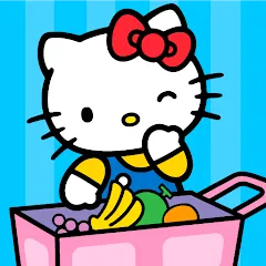 Скачать взлом Hello Kitty: Kids Supermarket (Хеллоу Китти)  [МОД Mega Pack] - стабильная версия apk на Андроид