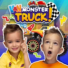 Взлом Monster Truck Vlad & Niki  [МОД Unlocked] - последняя версия apk на Андроид