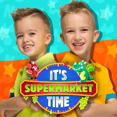 Скачать взломанную Vlad & Niki Supermarket game  [МОД Бесконечные деньги] - полная версия apk на Андроид