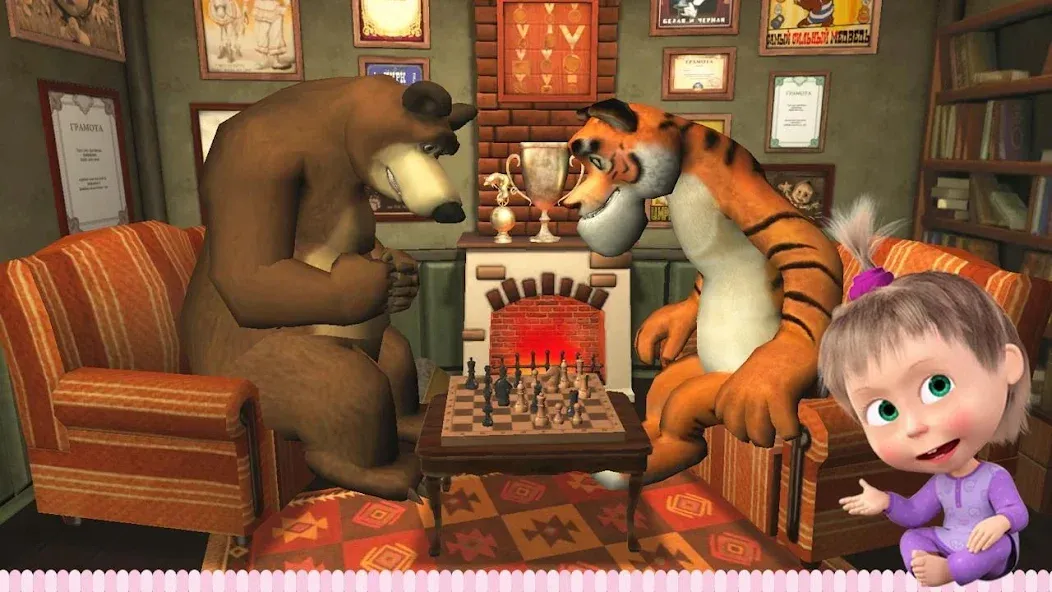 Masha and the Bear: Good Night  [МОД Бесконечные деньги] Screenshot 5