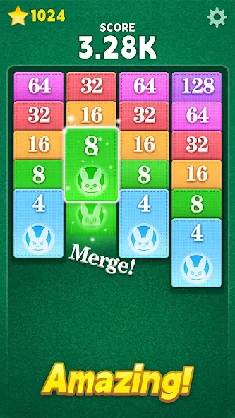 Merge Card Puzzle  [МОД Бесконечные монеты] Screenshot 2