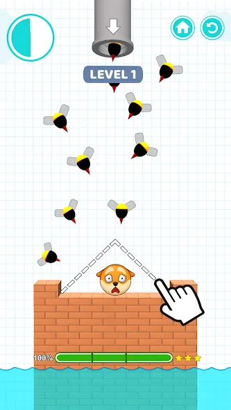 Save Balls: Brain Teaser Games  [МОД Бесконечные монеты] Screenshot 1