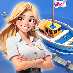 Скачать взлом Idle Seafood Market -Tycoon (Айдл Сифуд Маркет)  [МОД Unlocked] - полная версия apk на Андроид