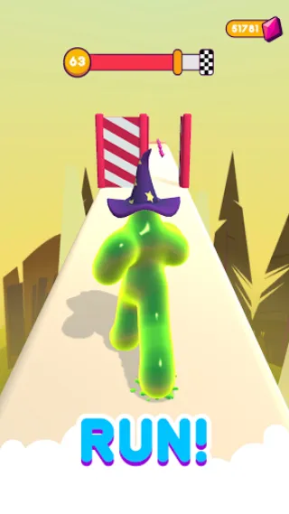 Blob Runner 3D (Блоб Раннер 3Д)  [МОД Все открыто] Screenshot 1