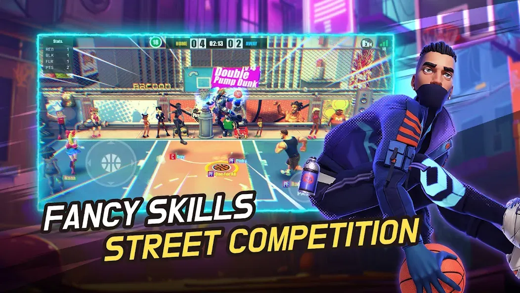 Streetball Allstar (тритбол Оллстар)  [МОД Menu] Screenshot 3