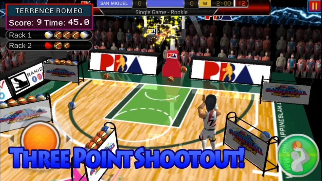 Basketball Slam! (Баскетбол Слэм)  [МОД Много монет] Screenshot 3