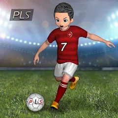 Взлом Pro League Soccer (Про лига футбола)  [МОД Много денег] - полная версия apk на Андроид