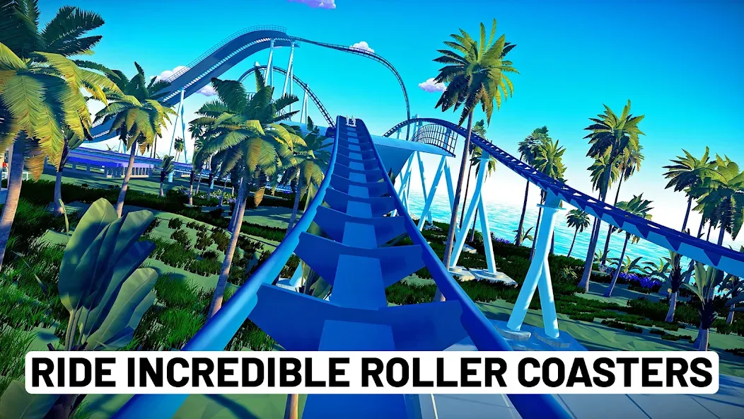 Real Coaster: Idle Game (Реал Коастер)  [МОД Бесконечные монеты] Screenshot 3