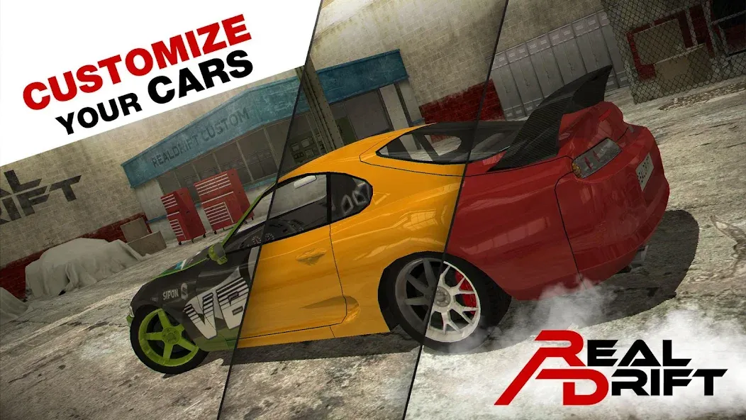 Real Drift Car Racing Lite (Реал дрифт кар рейсинг лайт)  [МОД Меню] Screenshot 3