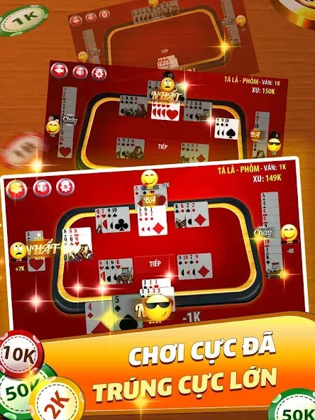 Phỏm - Phom  [МОД Unlocked] Screenshot 5