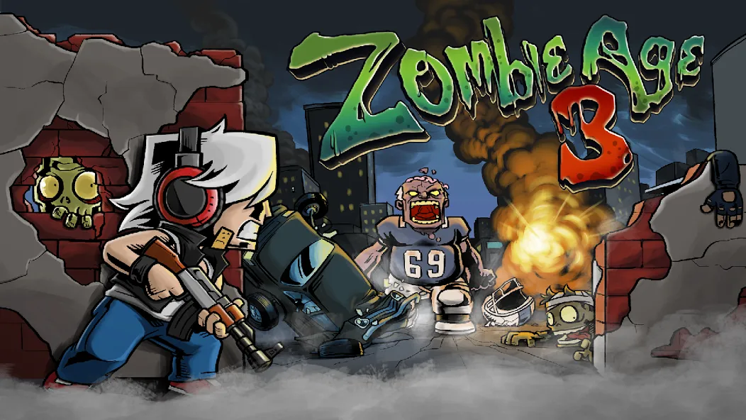 Zombie Age 3 Premium: Survival (Зомби Возраст 3 Премиум)  [МОД Unlocked] Screenshot 1