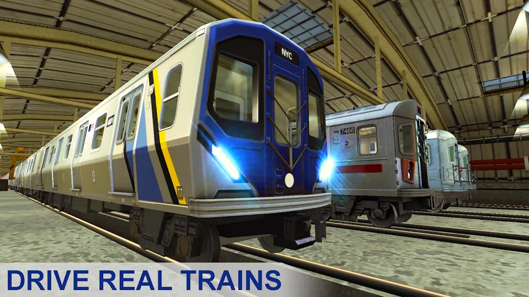 Subway Train Simulator  [МОД Меню] Screenshot 1