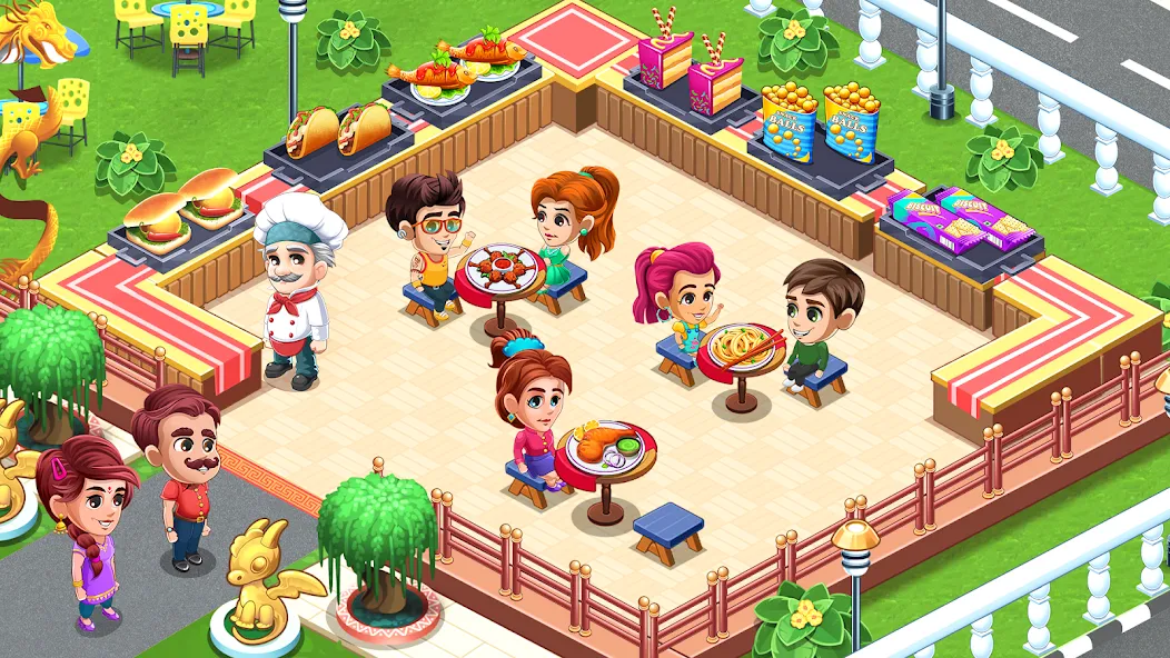 Cooking Restaurant Kitchen (Кукинг Ресторан Китчен)  [МОД Много денег] Screenshot 4