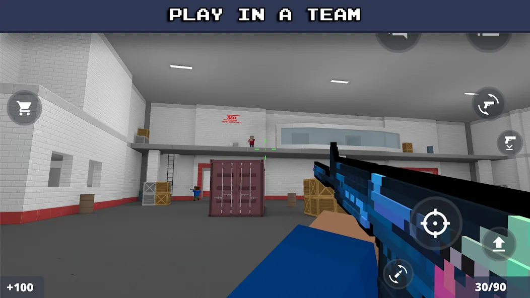 Block Strike: Online Shooter (Блок Страйк)  [МОД Unlocked] Screenshot 5