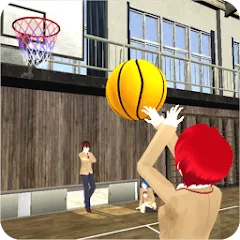 Взломанная School Basket (Школьная корзина)  [МОД Все открыто] - полная версия apk на Андроид