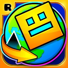 Скачать взломанную Geometry Dash World (Геометри Дэш Ворлд)  [МОД Бесконечные деньги] - полная версия apk на Андроид