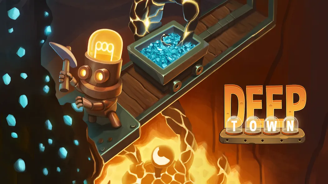 Deep Town: Idle Mining Tycoon (Дип Таун)  [МОД Mega Pack] Screenshot 1