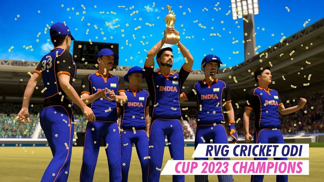 RVG Real World Cricket Game 3D (РВГ Реальная Мировая Крикетная Игра 3D)  [МОД Много монет] Screenshot 3