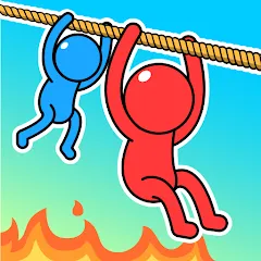 Скачать взлом Rope Puzzle (Роуп Паззл)  [МОД Все открыто] - полная версия apk на Андроид