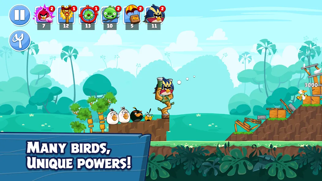 Angry Birds Friends (Энгри Брдс Френдс)  [МОД Unlocked] Screenshot 3