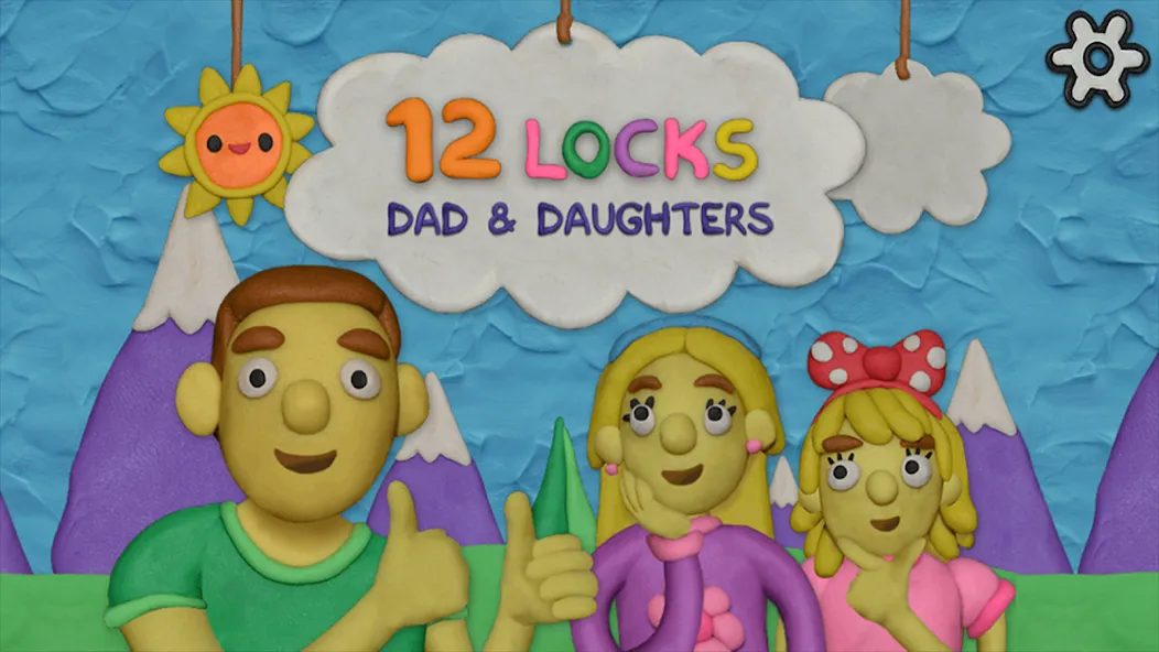 12 Locks Dad and daughters  [МОД Меню] Screenshot 1