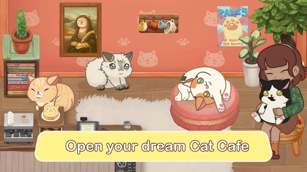 Furistas Cat Cafe (Фуристас)  [МОД Бесконечные деньги] Screenshot 1