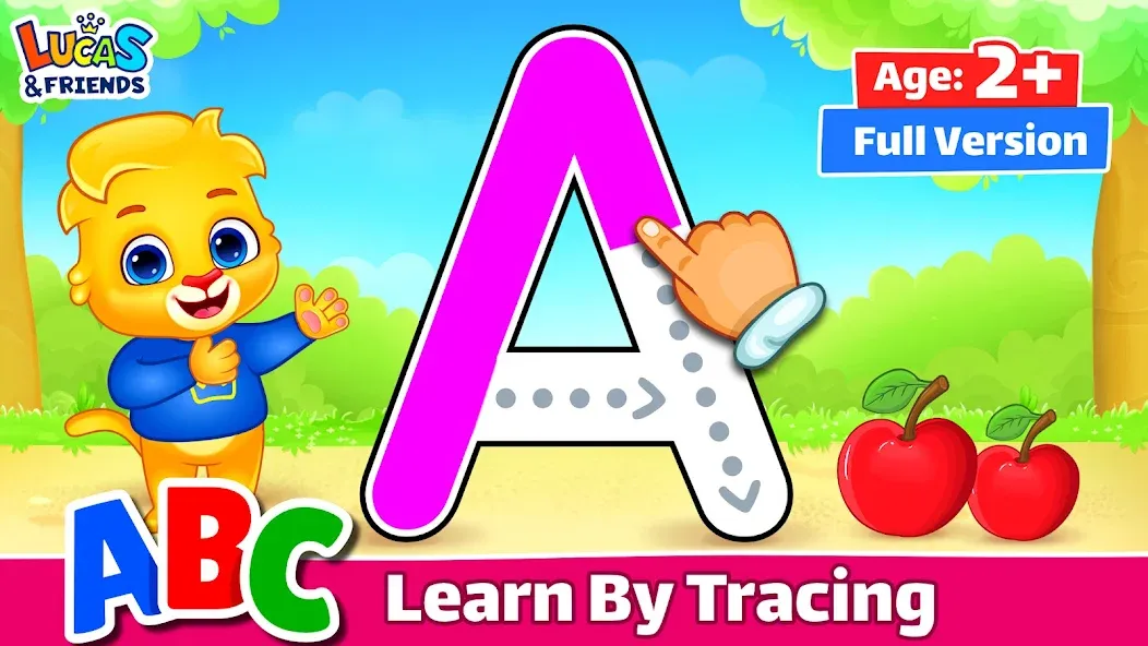 ABC Kids - Tracing & Phonics (ЭйБиСи Кидс)  [МОД Много монет] Screenshot 1