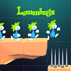 Скачать взломанную Lemmings (Леммингс)  [МОД Много денег] - последняя версия apk на Андроид