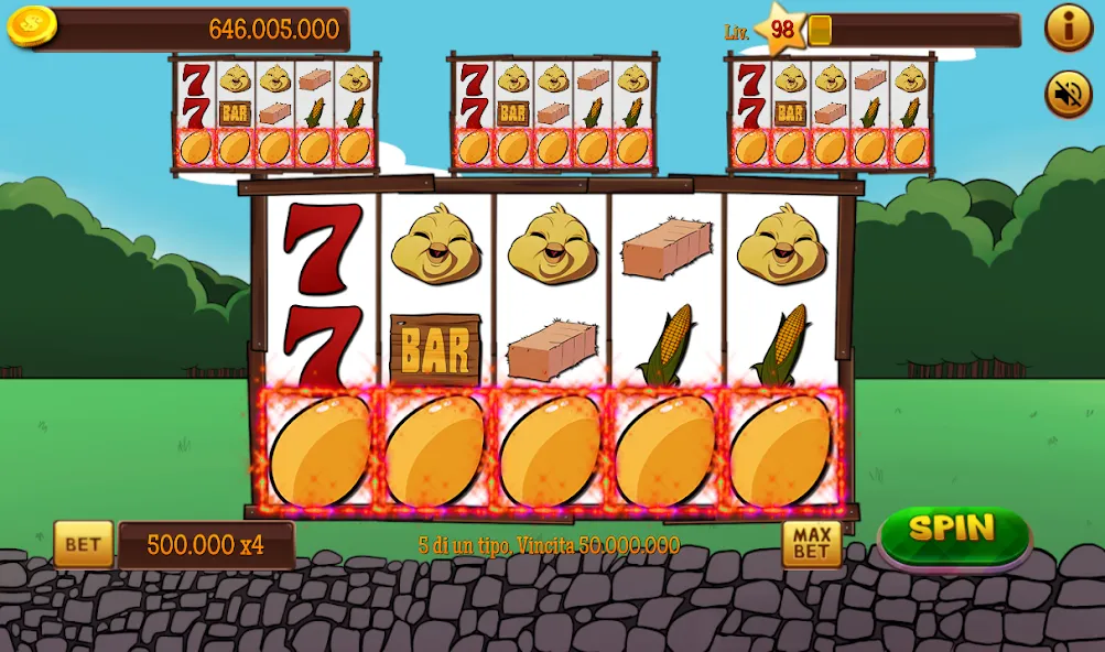 Slot Gallina 4 (Слот Галлина 4)  [МОД Много монет] Screenshot 5