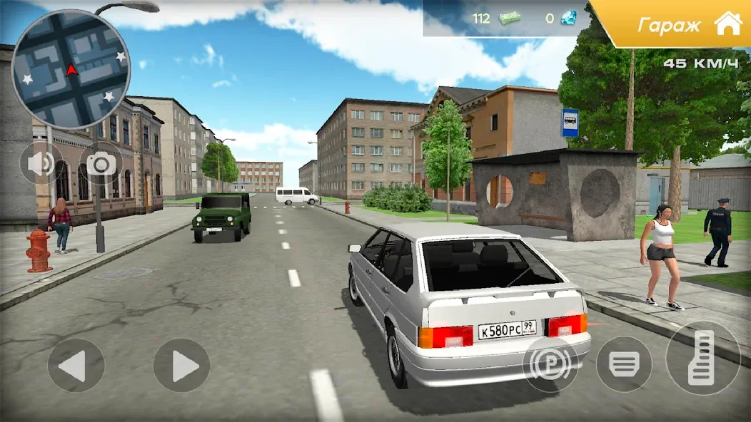 Lada 2114 Car Simulator  [МОД Unlimited Money] Screenshot 4