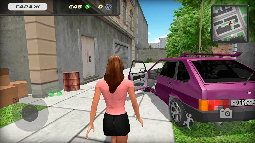Lada 2109 Russian Car Driver  [МОД Mega Pack] Screenshot 1